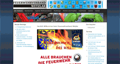 Desktop Screenshot of feuerwehrverband-wetzlar.de